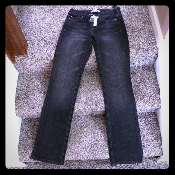 NWT White House | Black Market Dark Gray Jeans - Picture 2 of 8